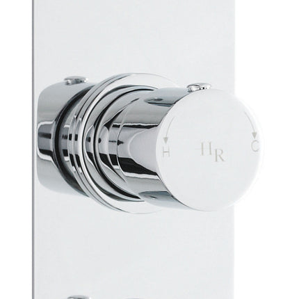 Hudson Reed REI3417 Triple Thermostatic Shower Valve | Chrome | 3 Outlets