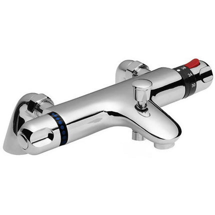 Kartell Source Thermostatic Bath Shower Mixer – Chrome | Brass | WRAS Approved