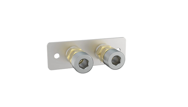 Kartell Douche Concealed Fast Fix Plate | Chrome | Brass | SHO105DP
