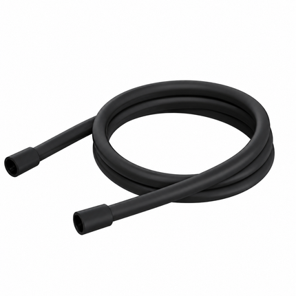 Kartell 1.5m PVC Smooth Shower Hose | Black | SHO171BL