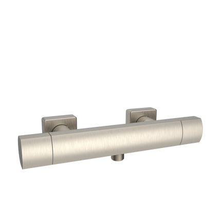 Kartell Kolt Thermostatic Bar Shower & Slide Rail Kit | Brushed Nickel