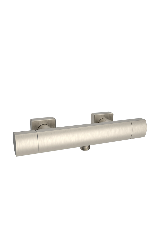 Kartell Kolt Thermostatic Bar Shower with Slide Rail Kit | Brushed Nickel | SHO331KBN