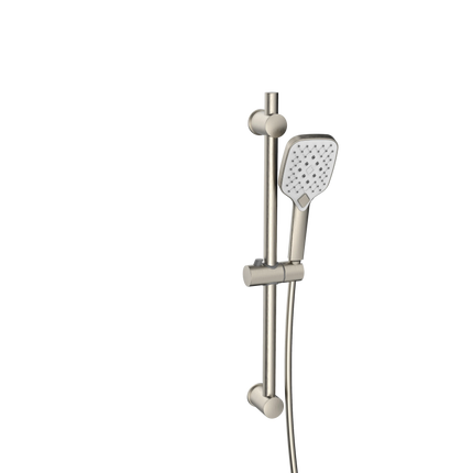 Kartell Kolt Single Outlet Concealed Shower Set & Slide Rail Kit | Brushed Nickel