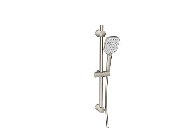 Kartell Kolt Single Outlet Concealed Shower Valve with Slide Rail Kit | Brushed Nickel