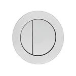 Tavistock Round Dual Flush Button | TR9022 | 5 Finishes | Pneumatic Cisterns