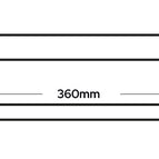 360mm