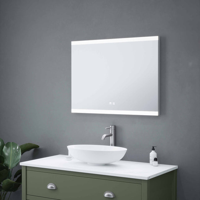 Harmonia Smart LED Mirror with Bluetooth Speaker | 800x600mm Landscape | Tunable White | IP44