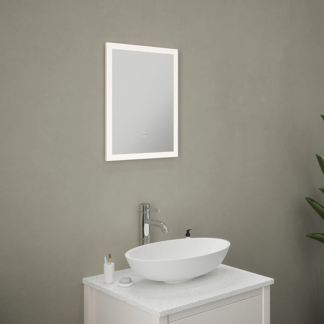 Florence Tunable LED Mirror | 800x600mm | Demister & Touch Control | IP44 | SycamoreLED