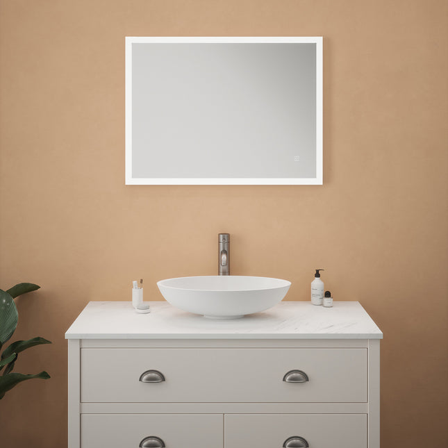 Versatile Clarity Tunable LED Mirror | 800x600mm | Portrait or Landscape | Demister | IP44
