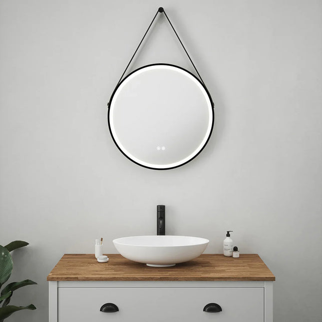 Rome Tunable LED Mirror Black