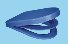 Euroshowers Family Toilet Seat with Built-In Child Seat | 5 Colours | Soft Close | D-Shape