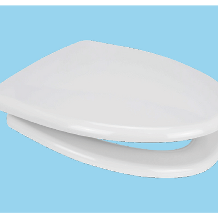 Euroshowers Crealine Soft Close Toilet Seat | Fits RAK Mistral & Venice | White | SKU 83050