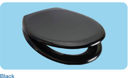 Euroshowers Rainbow Soft Close Universal Toilet Seat | 12 Colours | Duroplast | 445mm