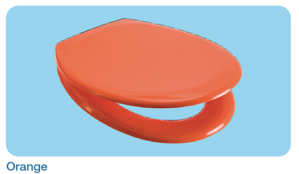 Euroshowers Rainbow Soft Close Universal Toilet Seat | 12 Colours | Duroplast | 445mm