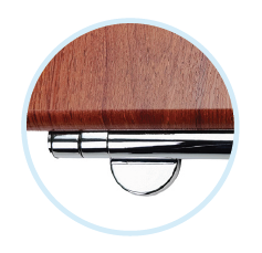 Euroshowers MDF Soft Close Toilet Seat | 4 Finishes | Adjustable | Top & Bottom Fix | 445mm