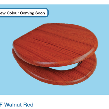 Euroshowers MDF Soft Close Toilet Seat | 4 Finishes | Adjustable | Top & Bottom Fix | 445mm