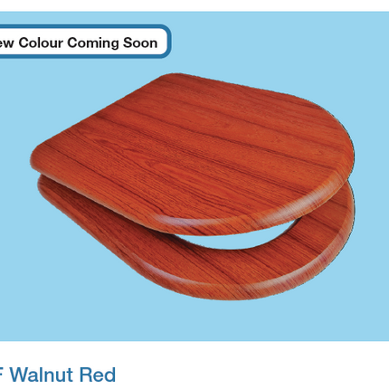 Euroshowers MDF Soft Close Toilet Seat | Quick Release | D-Shape | 4 Finishes | SKU 82793