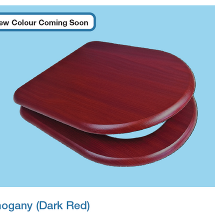 Euroshowers MDF Soft Close Toilet Seat | Quick Release | D-Shape | 4 Finishes | SKU 82793