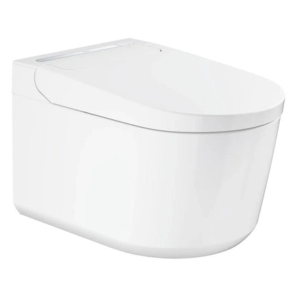 Grohe Sensia Pro Shower Toilet - Wall-Hung White Bidet WC Concealed Cistern