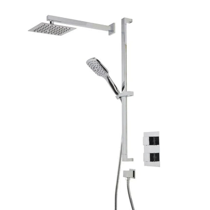 Roper Rhodes Spirit Concealed Dual Function Thermostatic Shower System with 200mm Stainless Steel Overhead & Handset