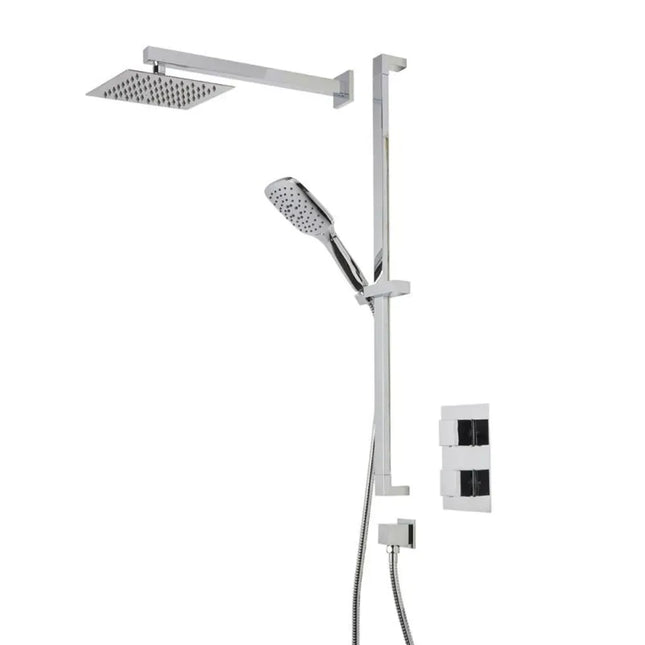 Roper Rhodes Spirit Concealed Dual Function Thermostatic Shower System with 200mm Stainless Steel Overhead & Handset