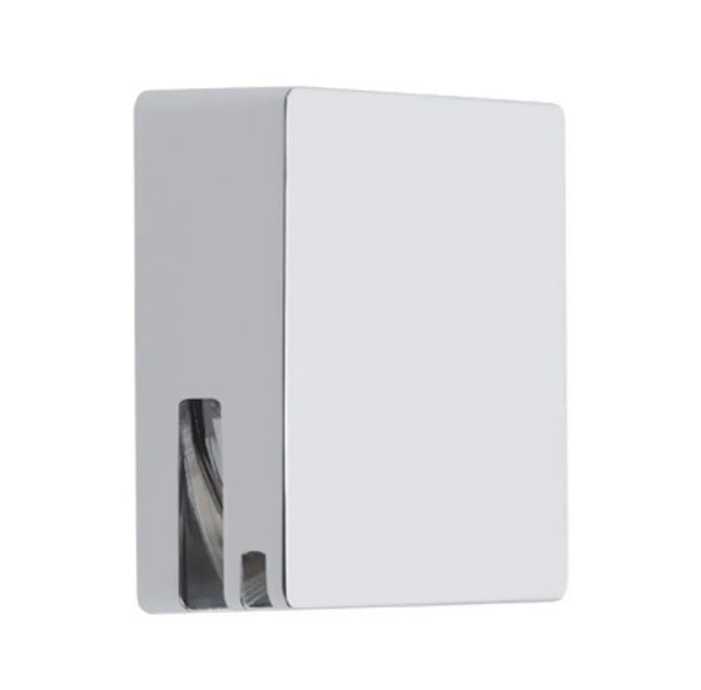 Roper Rhodes Square Smartflow Bath Filler - Chrome with Click Waste Modern Chrome