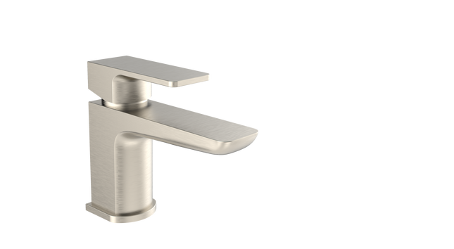 Kartell Kolt Mini Mono Basin Mixer Tap | Brushed Nickel | TAP332KBN