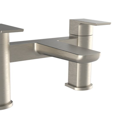 Kartell Kolt Bath Filler Tap | Brushed Nickel | TAP334KBN