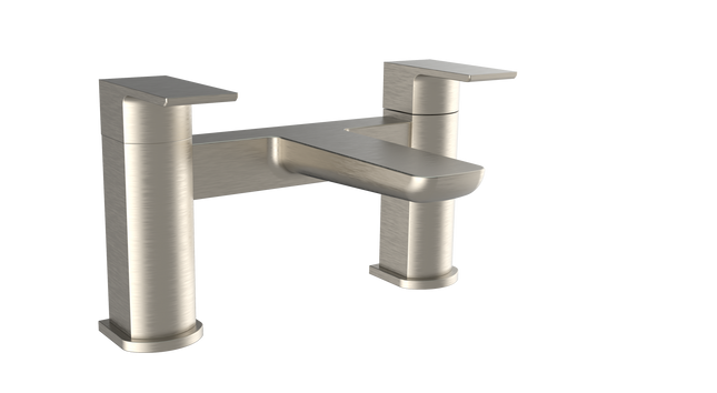 Kartell Kolt Bath Filler Tap | Brushed Nickel | TAP334KBN
