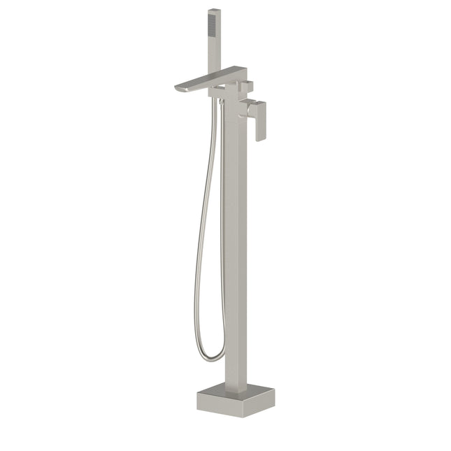 Kartell Kolt Freestanding Bath Shower Mixer | Brushed Nickel | TAP337KBN