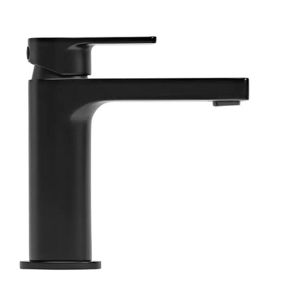 Roper Rhodes Act Basin Mixer Tap - Matt Black Low Pressure with Waste