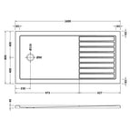 Gloss White / 1600mm x 800mm