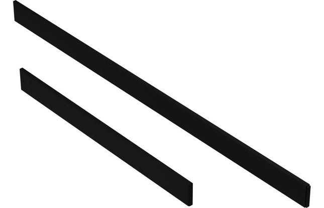 Black Tray Riser Panel Kit