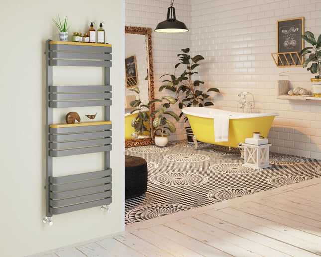 Tesoro Designer Radiator (Shelves Sold Seperately) 3 Finishes - 3 Sizes
