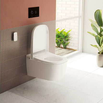 VitrA V-Care Essential Rimless Smart Toilet - White