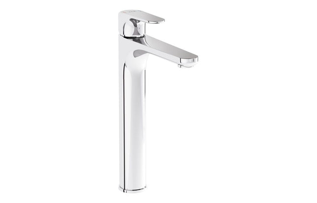 VitrA Root Round Tall Basin Mixer Tap | 5 Finishes | Countertop & Vessel Basins
