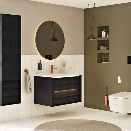 VitrA V-Care Prime Rimless Smart Toilet - White Wall-Hung Bidet WC