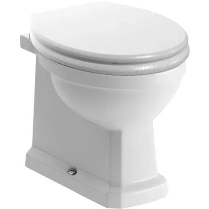 Traditional Back to Wall WC with Soft Close Seat | Classic Design