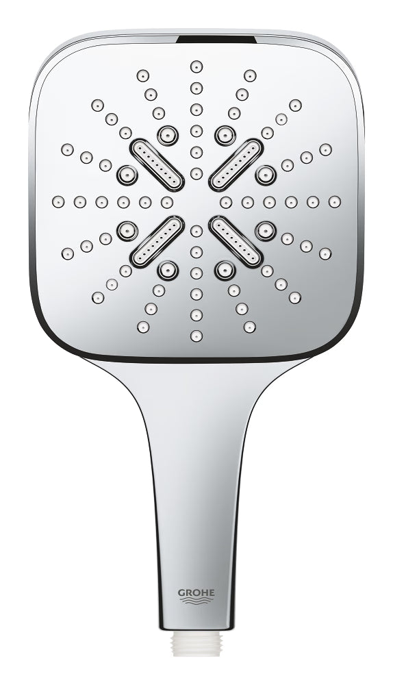 GROHE Rainshower SmartActive 130 Cube Hand Shower - Chrome