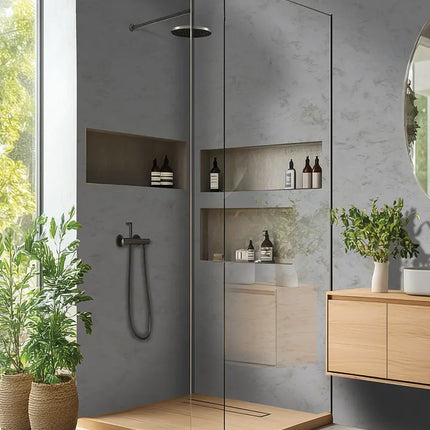 DuraPanel 5000 Series Light Marble Gloss Plywood Shower Wall Panel