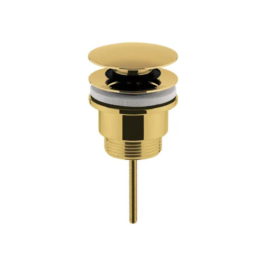 Nuie Universal Basin Waste Pop-Up | Chrome Matt Black Brushed Brass Bronze Pewter Brushed Brass
