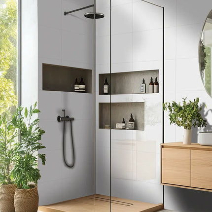 DuraPanel 5000 Series White Silk Gloss Tile-Effect Shower Wall Panel | 11mm