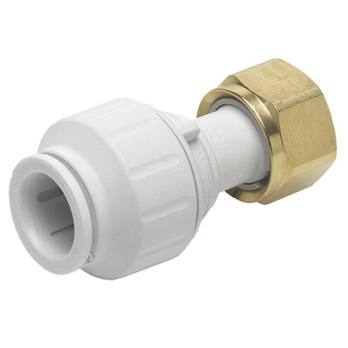 JG Speedfit 15mm x 1/2" BSP Straight Tap Connector (Push-Fit, Demountable) PEMSTC1514