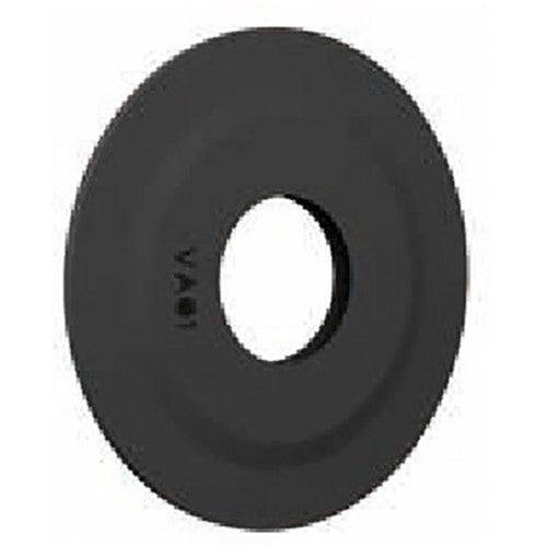 A black circular ring-shaped product with a central hole, featuring the embossed brand name 'VAVA' on the left side, shown against a plain white background.