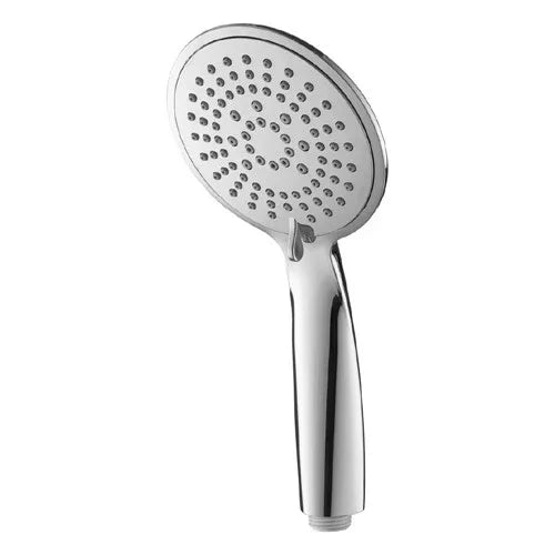 Oasis Lever Multi Function Round Shower Handset Chrome 110mm