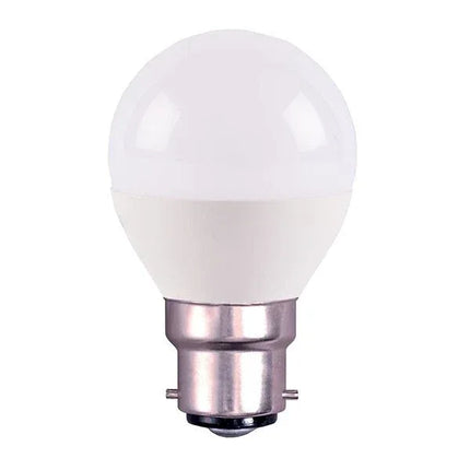 Bell 4W LED Golf Ball Bulb BC B22 Bayonet 45mm Opal 2700K Warm White