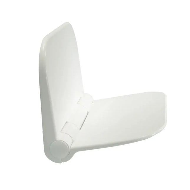 Roper Rhodes Wall-Mounted Folding Shower Seat - White 160kg Capacity Detachable